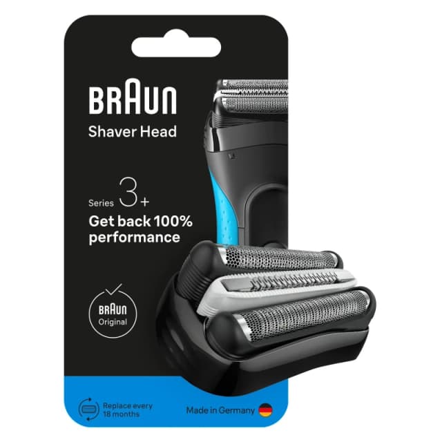 Braun Series 3 32B Electric Shaver Head Replacement Black Men