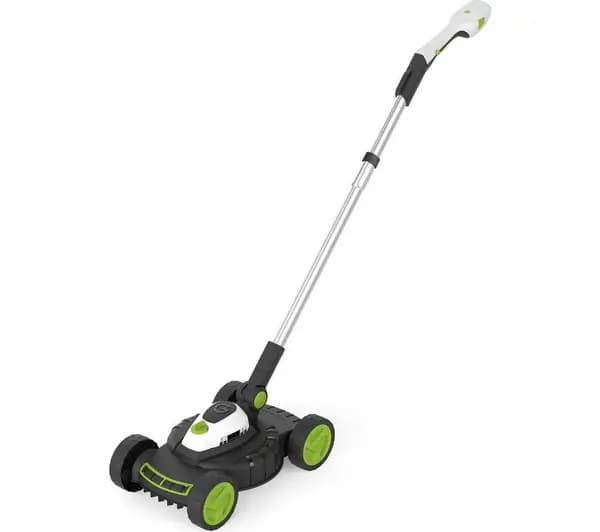 GTECH Small SLM50 Cordless Lawn Mower - Black & Green 5060060225183