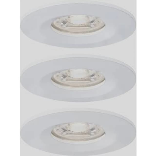 Paulmann Paulmann 94299 EBL Nova mini Coin LED recessed light 3 Piece set 4 W White 94299