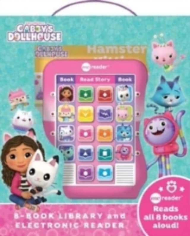 DreamWorks Gabby's Dollhouse: Me Reader 8-Book Library and Electronic Reader Sound Book Set Multiple-component retail product