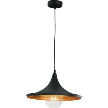 Fan Europe Lighting - Fan Europe BROADWAY Dome Pendant Ceiling Light Black 35x18.5cm