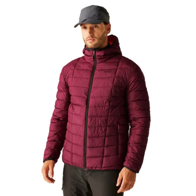 Regatta Regatta Men Asper Insulating Quilted Padded Jacket in Maroon Size: Medium Maroon M Male 5063516167068