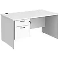 Dams International Desk MP14P2WH 1,400 x 800 x 725 mm