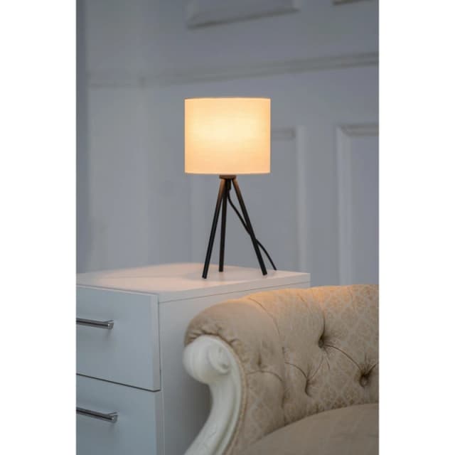 K Living Small Tripod Table Lamp Cream unisex One Size
