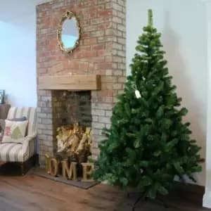 Samuel Alexander - 7ft (210cm) Luxury Green Christmas Tree 770 Tips 137cm Wide