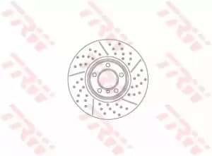 TRW Brake disc BMW DF6604S 34106797602,34116797602,6797602 Brake rotor,Brake discs,Brake rotors
