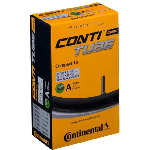 Continental Compact 18 Inner Tube Juniors - Black One Size