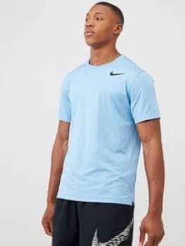 Nike Hyperdry Short Sleeve T-Shirt - Blue