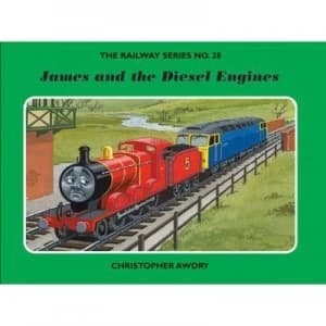 James and the Diesel Engines by Christopher Awdry Hardback