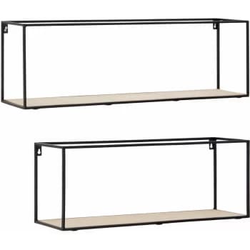 Brixton Cuboid Shelves - Premier Housewares