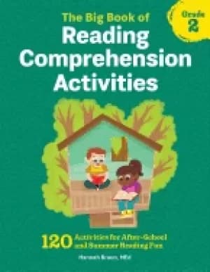 big book of reading comprehension activities grade 2 120 activities for aft