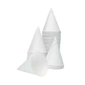 4Oz Water Drinking Cone Cup White Pack of 5000 ACPACC04 CPD40115