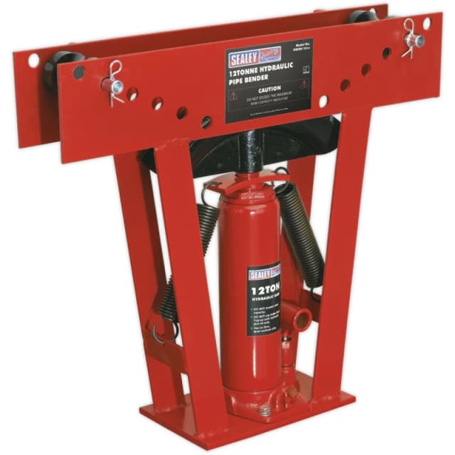 Loops 12 Tonne Hydraulic Pipe Bender - Floor Standing Steel Chassis - Gas & Air Pipes Metallics