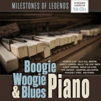 Milestones of Legends Boogie Woogie & Blues Piano by Various Artists CD Album