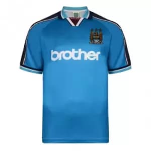 Score Draw Manchester City 1998 Home Shirt