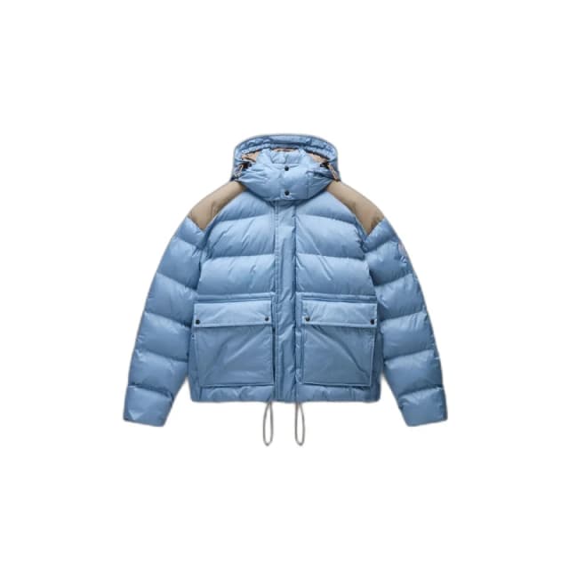 Puffer jacket Napapijri A-Gail Bleu Male L