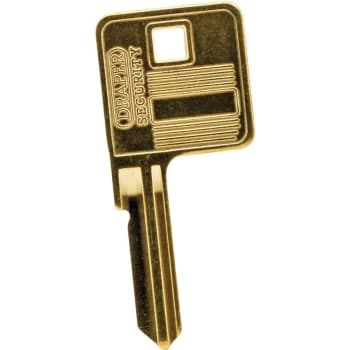 Key Blank for 8311, 8312, 8314, 8315 and 8317 Series Padlocks - 65748 - Draper