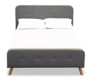 Loft Linen Bed Frame Grey