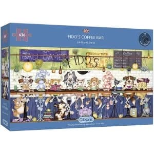 Fido's Coffee Bar Jigsaw Puzzle - 636 Pieces
