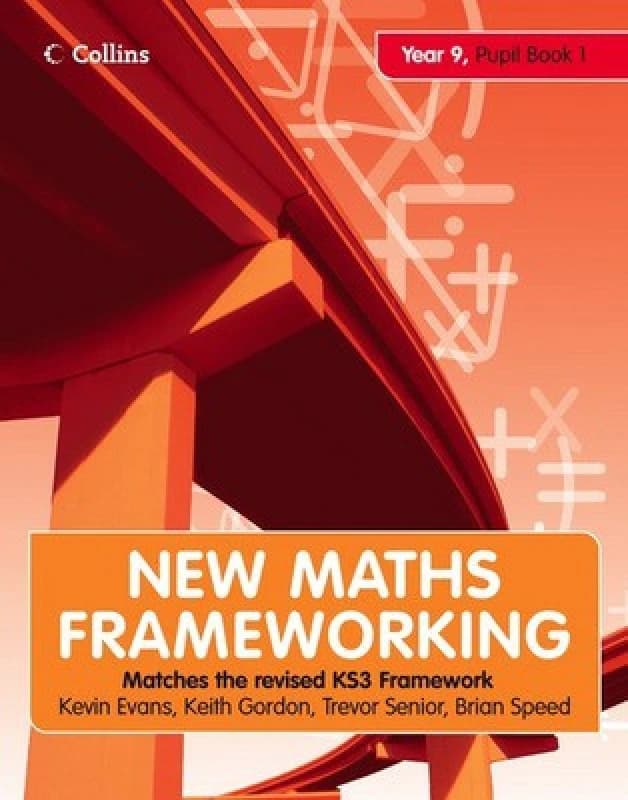 New Maths Frameworking Year 9 by Kevin Evans Paperback