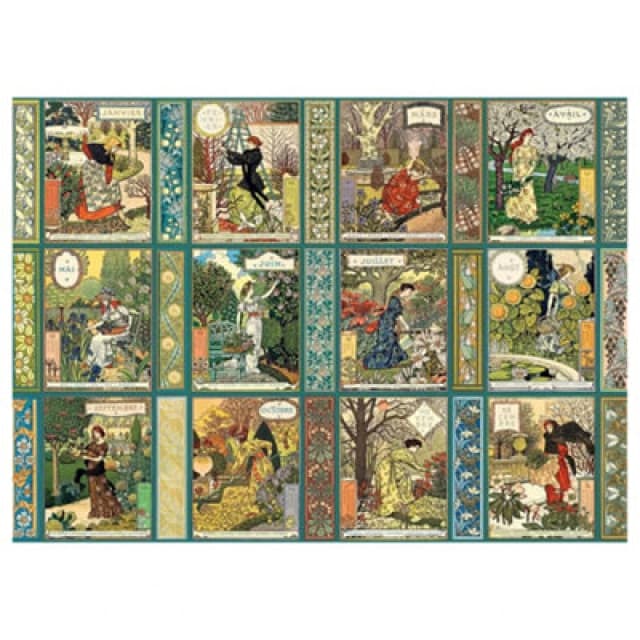 Cheatwell Games Jardiniere: A Gardener's Calendar Jigsaw Puzzle 1000 Pieces Multi