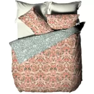 Furn Lorelei Floral Duvet Cover Set (King) (Blush) - Blush