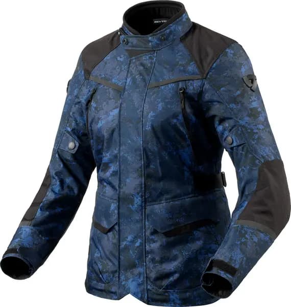 REV'IT! Voltiac 3 H2O Jacket Lady Camo Blue Size 36