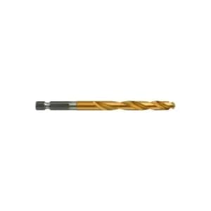 Milwaukee 48894714 Red Hex Shockwave 6mm HSS-TIN Metal Drill Bit