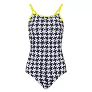 Slazenger Thinstrap Swimsuit Womens - Black