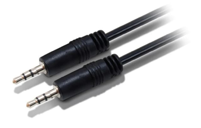 Equip 3.5mm Male to Male Stereo Audio cable. 2.5m