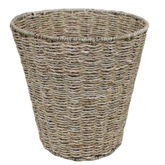 Red Hamper H103 Seagrass Round Waste Paper Basket