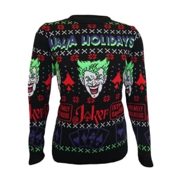 DC Joker - Haha Holiday Unisex Christmas Jumper Large
