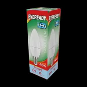 Eveready LED Candle 6W 480lm Daylight 6500k E14