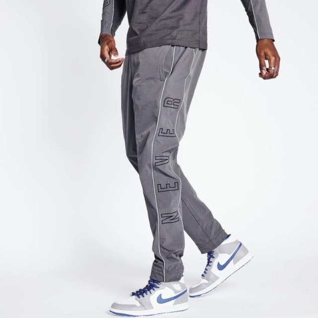 Blood Brother Racer Tracksuit Bottoms Mens - Silver Silver XS
