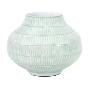 Gallery Interiors Emma Vase in Pale Sage / Small