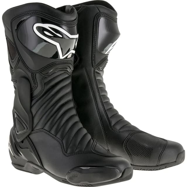 Alpinestars SMX-6 v2 CE Motorcycle Boots 36 Black (UK 2) Black