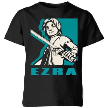 Star Wars Rebels Ezra Kids T-Shirt - Black - 9-10 Years