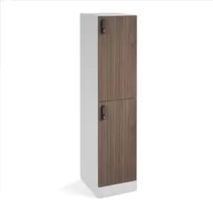 Flux 1700mm high lockers with two doors - digital lock