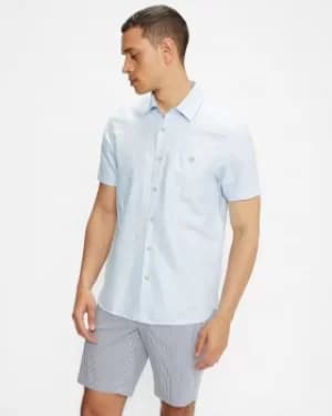 Ted Baker Plain Linen Shirt