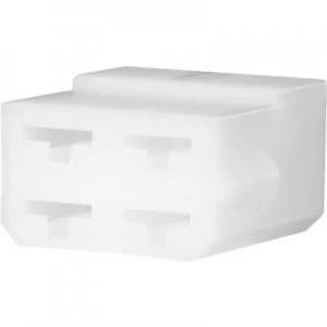 TE Connectivity 180900 Socket enclosure cable FASTIN FASTON Total number of pins 4 Contact spacing 10.80 mm