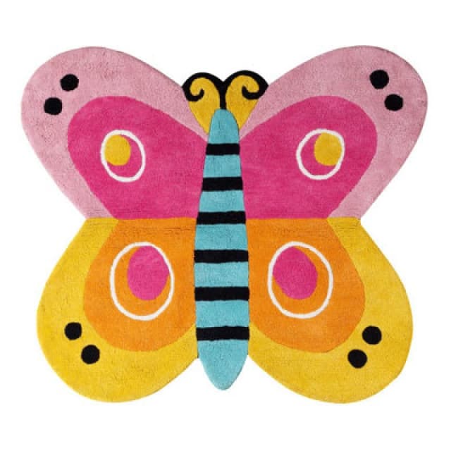 Orsina Premier Kids Kids Butterfly Rug