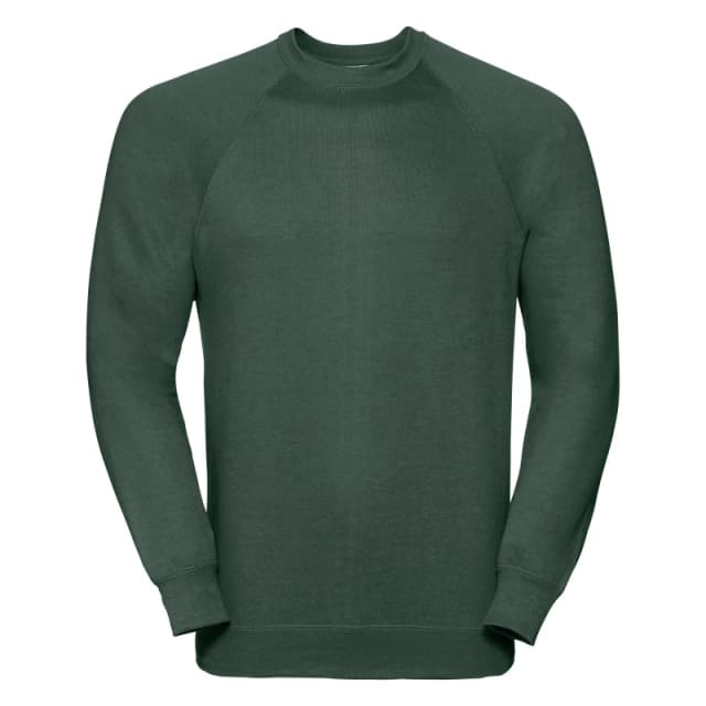 Russell Mens Classic Sweatshirt in Bottle Green Size: XS Bottle Green Male XS
