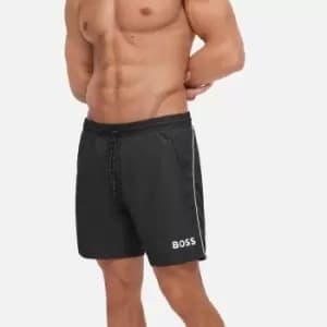 BOSS Bodywear Mens Starfish Swim Shorts - Black - S