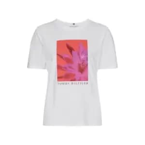 Tommy Hilfiger Regular Floral C-Nk Tee Ss - Multi