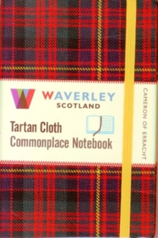 Waverley (M): Cameron of Erracht Tartan Cloth Commonplace Notebook Hardback
