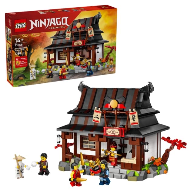 Lego Ninjago Four Weapons Blacksmith 15Th Anniversary (71858) One Colour WU3TZ Unisex