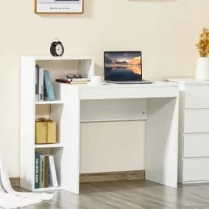 Mato Compact Home Computer Desk with Storage, white