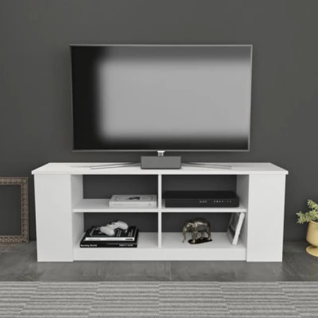 Decorotika Space TV Stand TV Unit For Tvs Up To 55" White