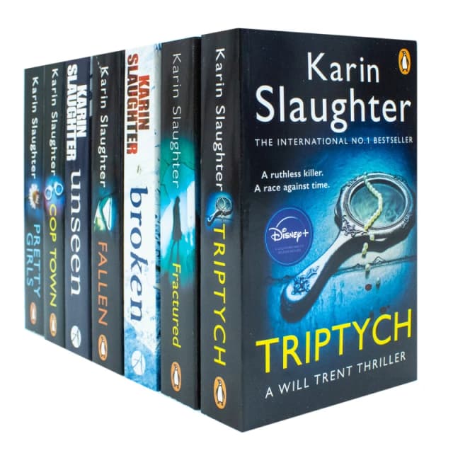 Will Trent Series Karin Slaughter Collection 7 Books Fallen Unseen Broken Fractured Triptych Karin Slaughter Books
