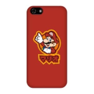 Nintendo Super Mario Mario Kanji Phone Case - iPhone 5C - Snap Case - Gloss